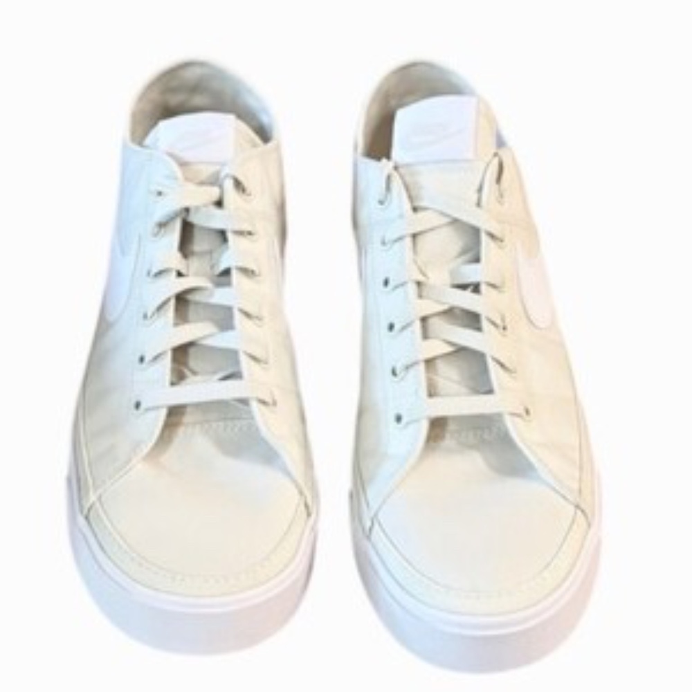 Nike‎ Court Legacy Mens Tan Canvas Shoes Size 10 Sneakers